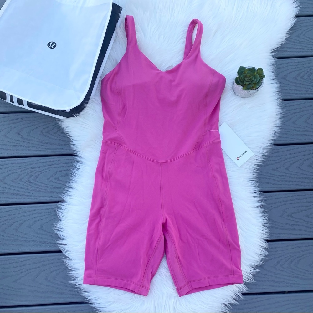 Lululemon Pink Align Bodysuit